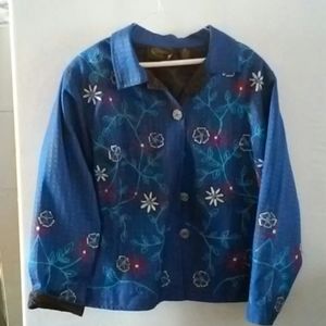Embroidery blazer
